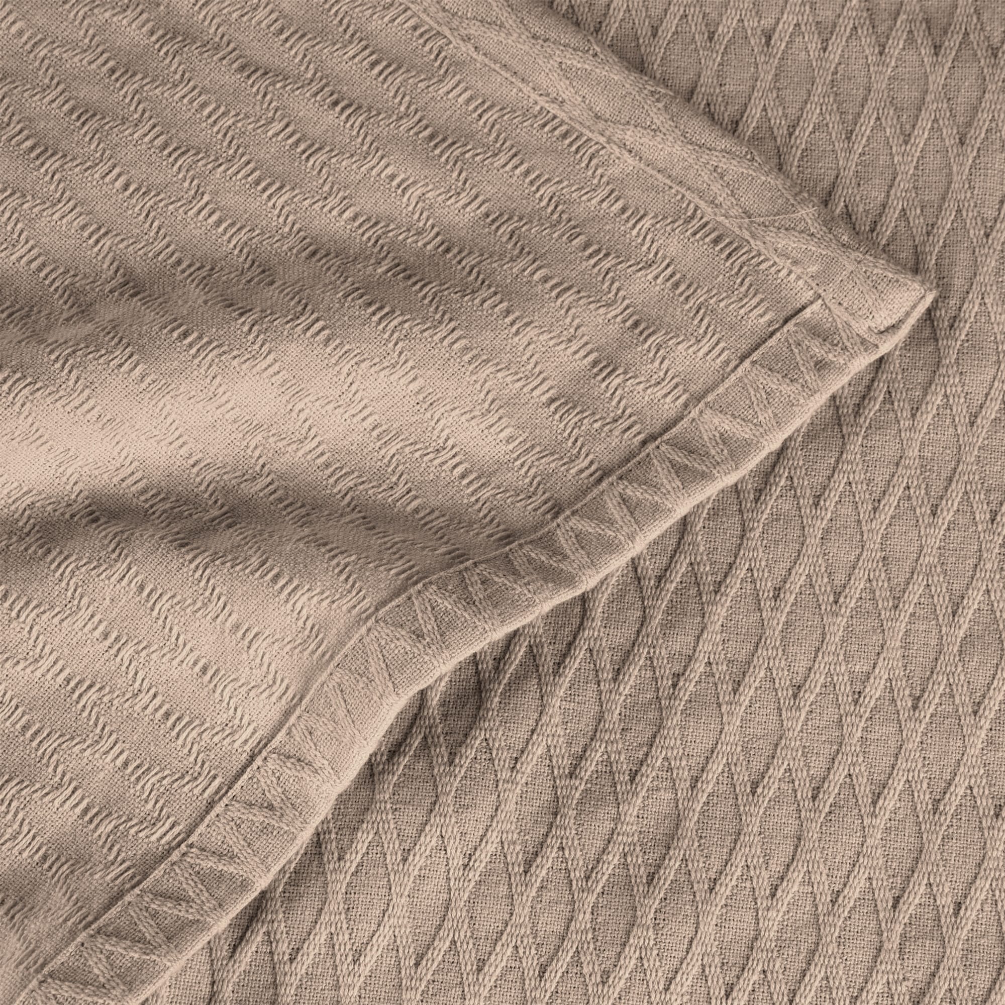 Superior Diamond Weave All-Season Bedding Cotton Blanket - Picture 45 of 66