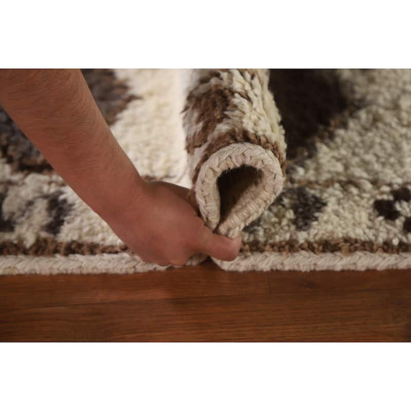 Turkish Anatolian Runner Rug Hand-knotted Oriental Wool Carpet - 3'3"x 11'9"