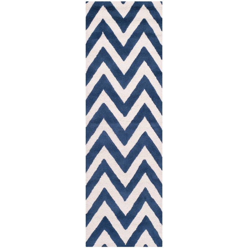 SAFAVIEH Handmade Cambridge Hicran Modern Moroccan Wool Rug