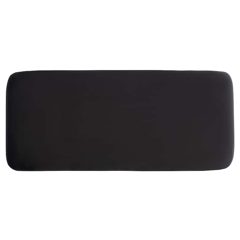 SAFAVIEH Margarett Modern Minimalist Glam Bench - 45" W x 18" D x 19" H - 45"W x 18"D x 19"H