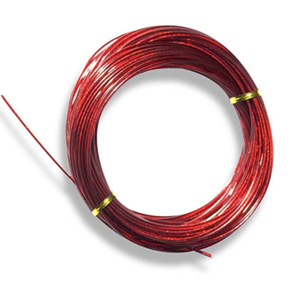 125' Red Clad Cable for Above Ground Swimming Pool Winter Covers