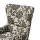 preview thumbnail 4 of 12, Madison Park Leda Swoop Wing Chair