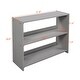 preview thumbnail 51 of 58, Twin Low Loft Bed with Slide, Drawers & Guardrails - Solid Wood