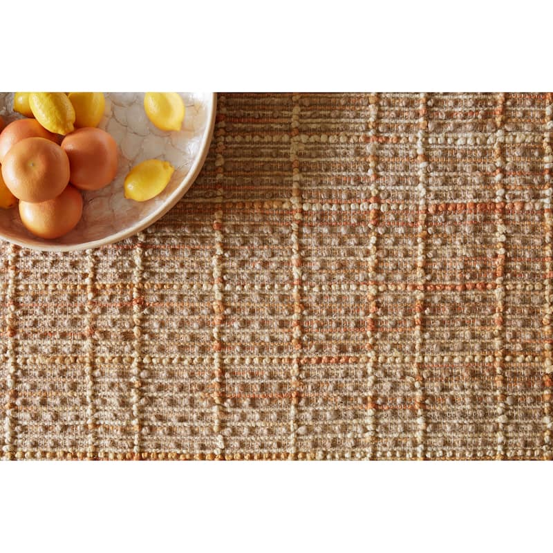 Alexander Home Ember Farmhouse Hand-Woven Jute Rug