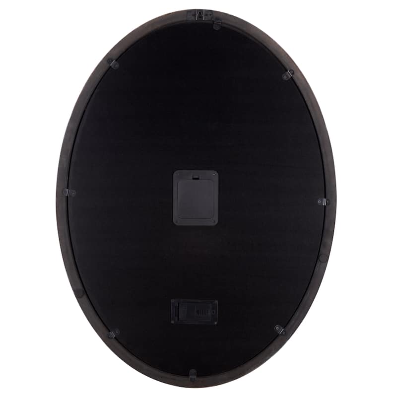 SEI Furniture Whitcomb Roman Gear Wall Clock - 27"W x 3"D x 20"H