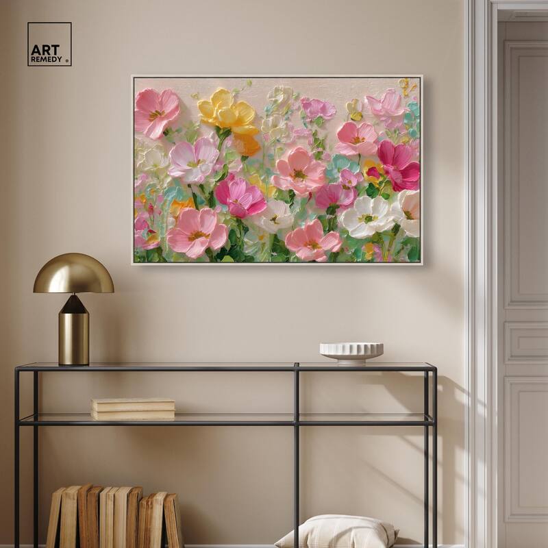 Expressed in Petals I Canvas by Art Remedy
