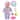 New Adventures Little Darlings: 12" Talking Playtime Doll - Purple