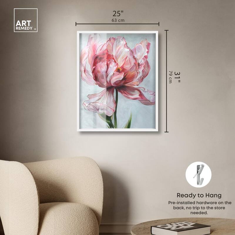 Magical Flower I Shadowbox by Art Remedy