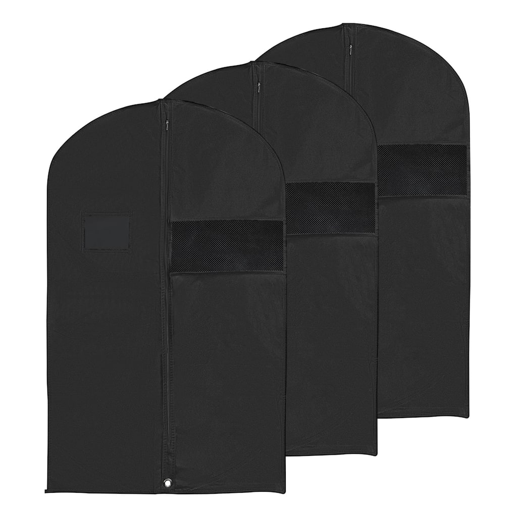 Garment Bag, 3pcs Breathable Suit Bag for Storage Hanging Clothes