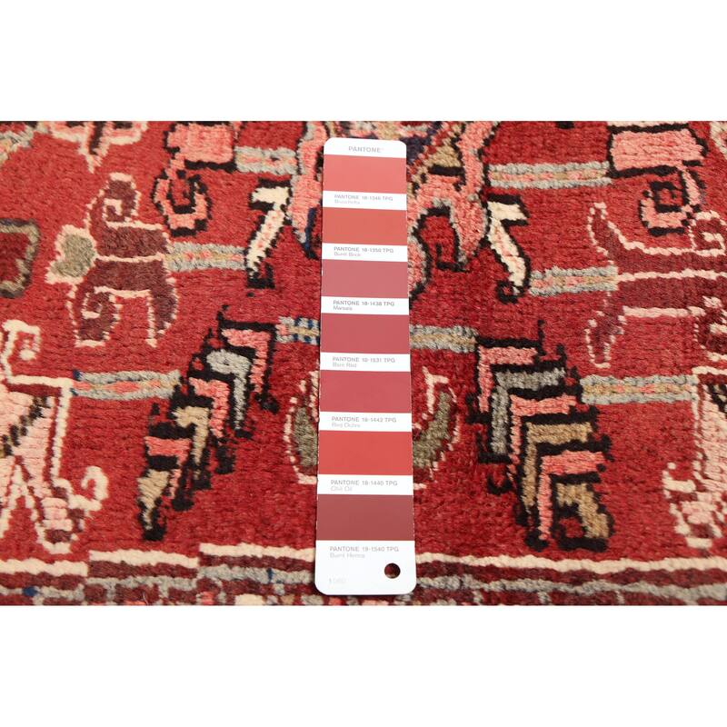 ECARPETGALLERY Hand-knotted Sarabi Red Wool Rug - 9'4 x 12'7