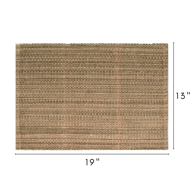 Fabstyles Casual Classic Cotton Placemat Set of 6 - 13x19