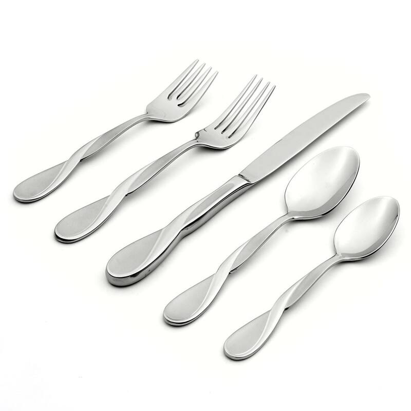 Oneida Satin Aquarius 5 Piece Fine Flatware Place Setting