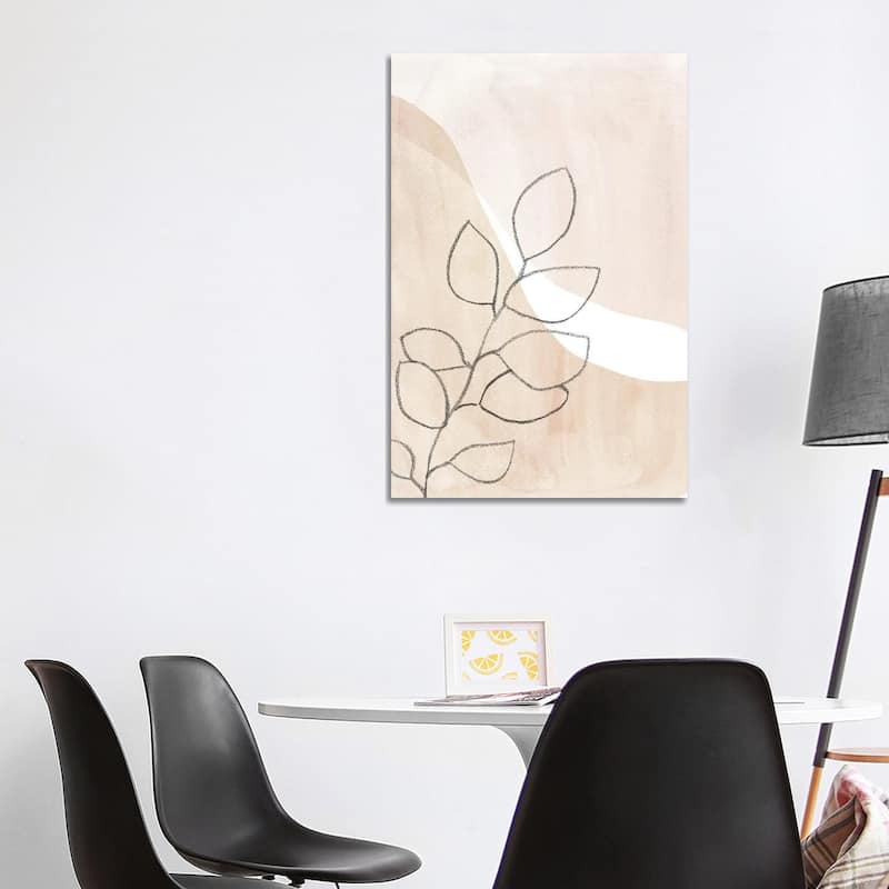iCanvas "Neutral Plant" by Whales Way Canvas Print - 40x26x1.5