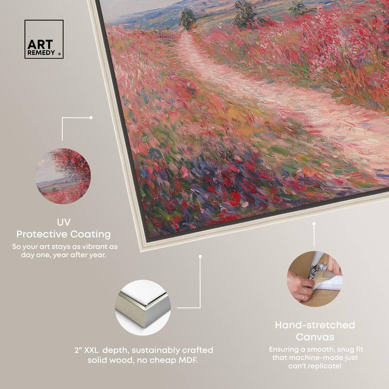 Pourville Breeze Canvas by Art Remedy