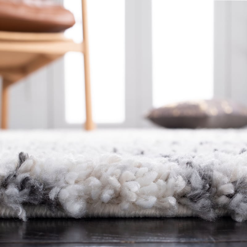 SAFAVIEH Fontana Shag Gisela Modern Abstract 2-inch Thick Rug