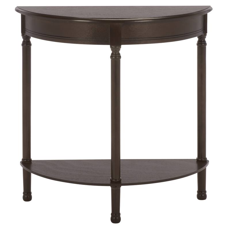 SAFAVIEH Veva Half Moon Console Table - 28" W x 11.8" L x 28" H - 28"W x 12"D x 28"H