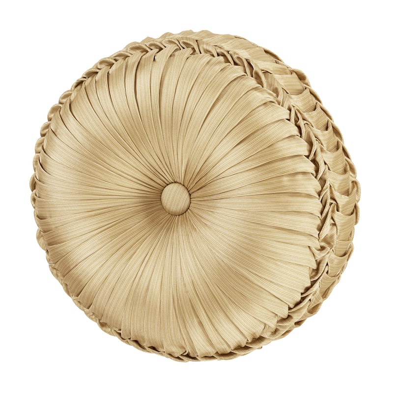 Aurelia Tufted Round Decorative Throw Pillow