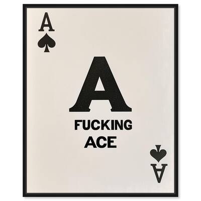 Ace Canvas by Art Remedy