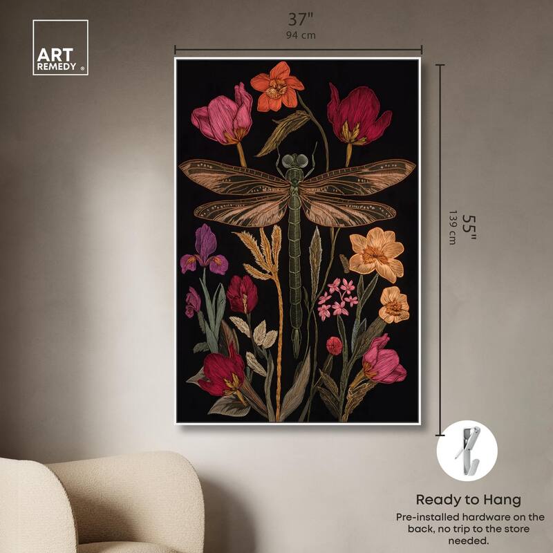 Ruby Reed Rider II Canvas by Art Remedy
