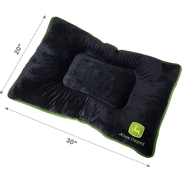John Deere Pet Bed Mattress for Dogs & Cats Licensed Dog Bed Pillow