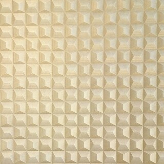 Fine Decor Romero Gold 3D Geometric Wallpaper