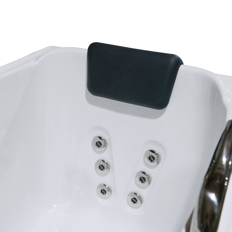 A&E Bath Oneal Alcove Walk-In Jetted Tub - 53-inch