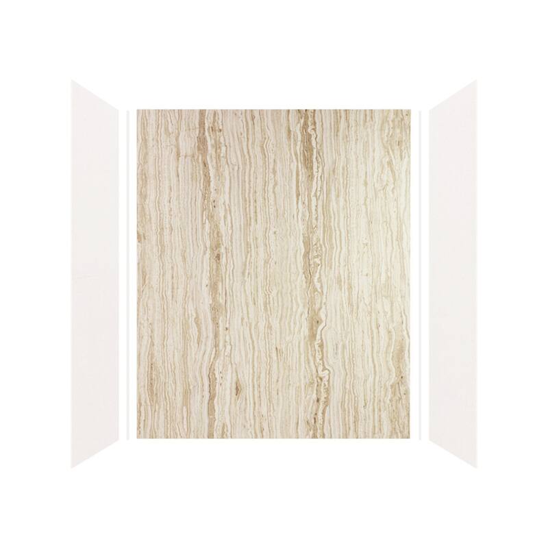 Transolid Expressions 60-in X 32-in X 72-in Glue to Wall Shower Kit - 32" x 60" x 72"