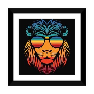 iCanvas "Lion In Sunglasses" by Art Mirano