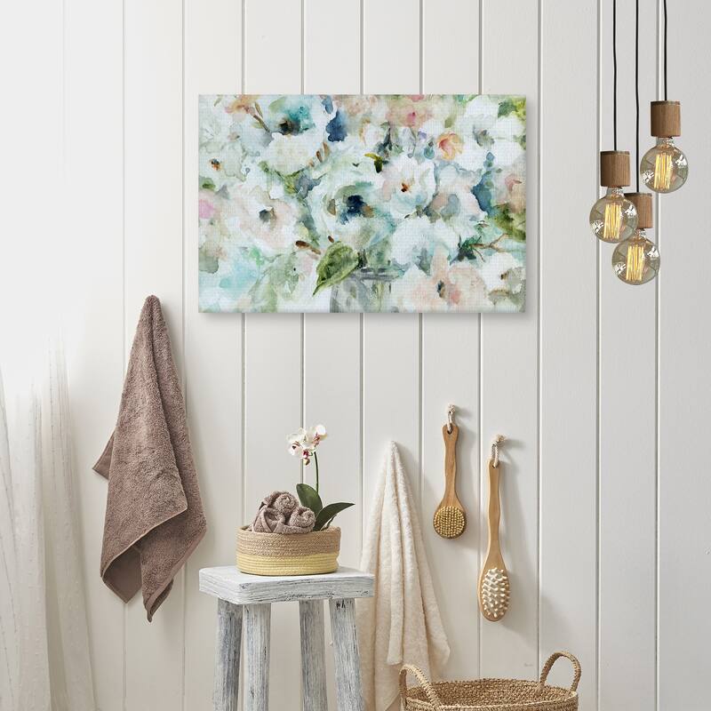 Blooming Softly by Carol Robinson Canvas Art Print