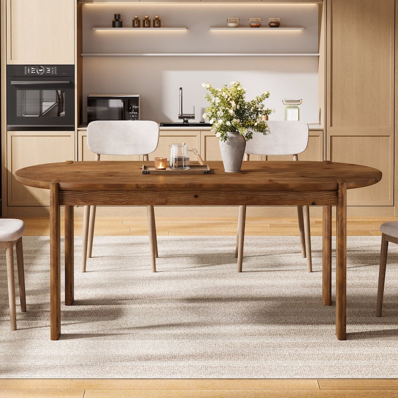 Oval Dining Room Table for Kitchen