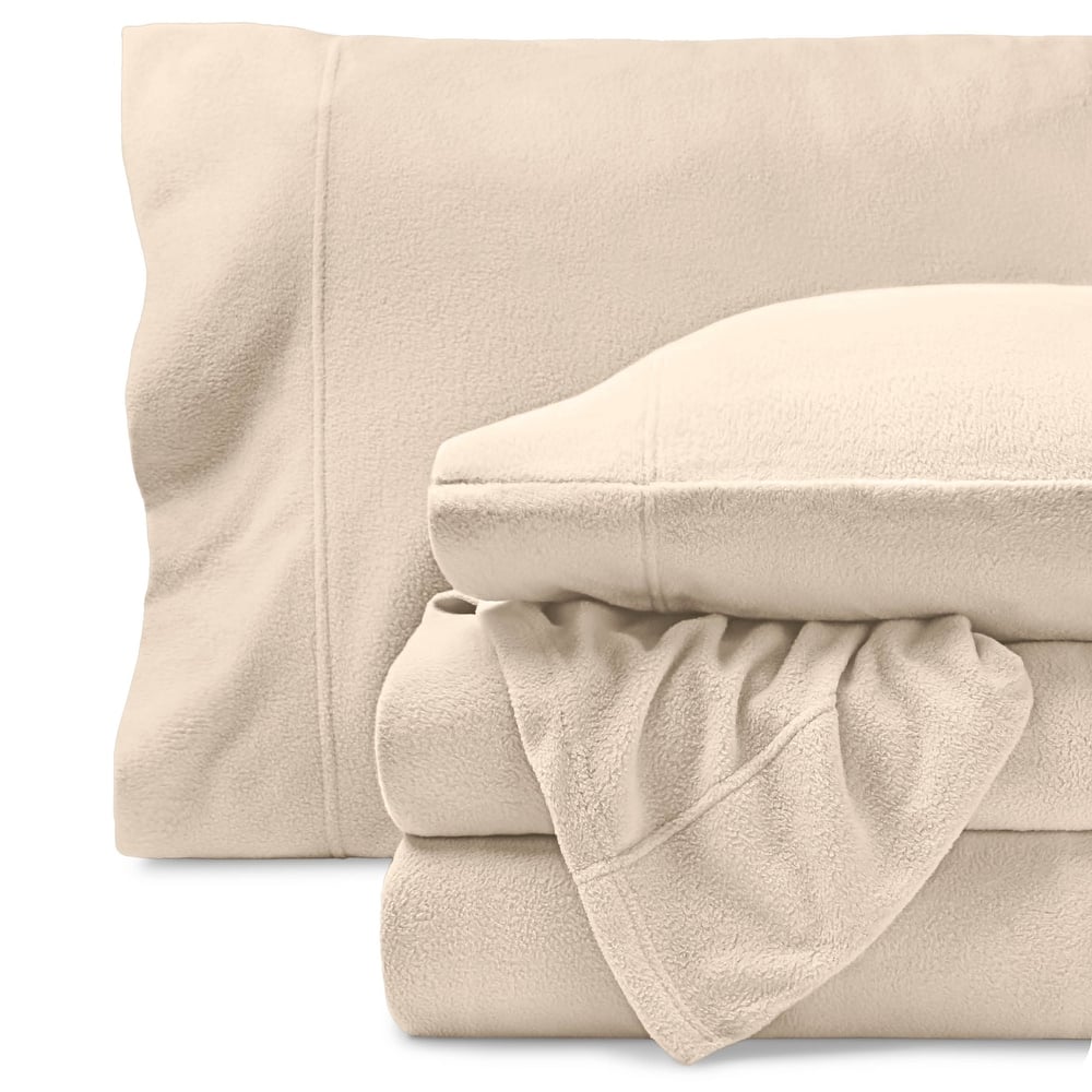 Bare Home Polar Fleece Deep Pocket Sheet Set