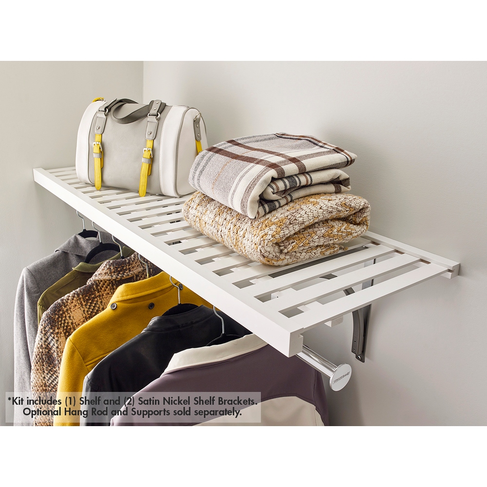 ClosetMaid ShelfTrack 2 Tier 10 Pair Shoe Shelf Kit Bed Bath Beyond 37059795