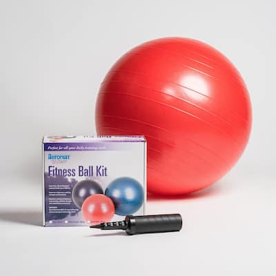 Aeromat Burst-Resistant Fitness Ball Kit