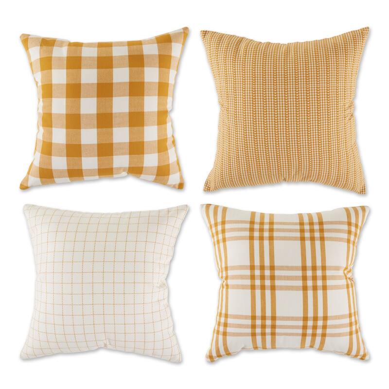Farmhouse Pillow Cover 18x18 (Set of 4)