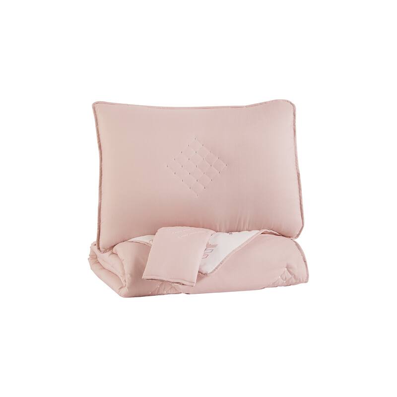 Signature Design by Ashley Lexann Pink Comforter Set