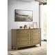 preview thumbnail 5 of 21, Granada 8-drawer Dresser and Mirror Natural Pine