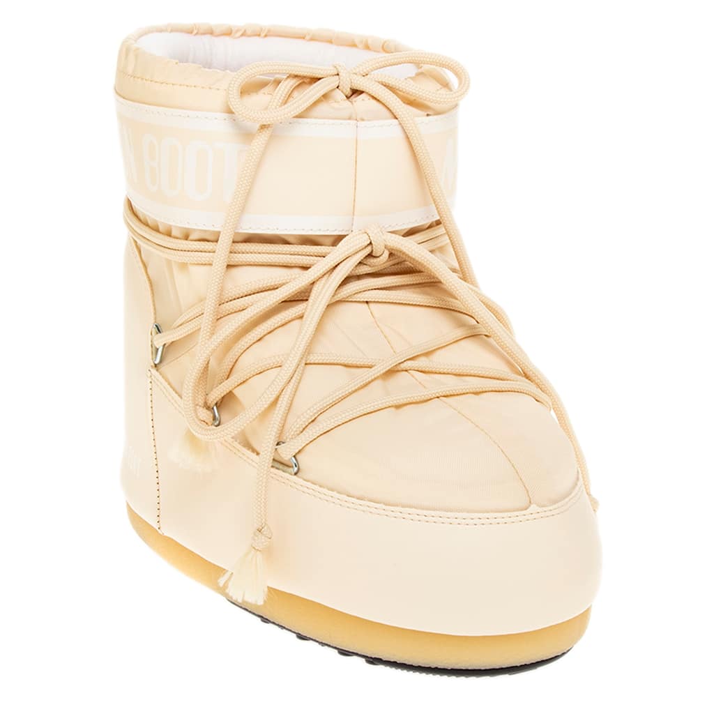 Moon Boot Icon Low Nylon Boots - Cream