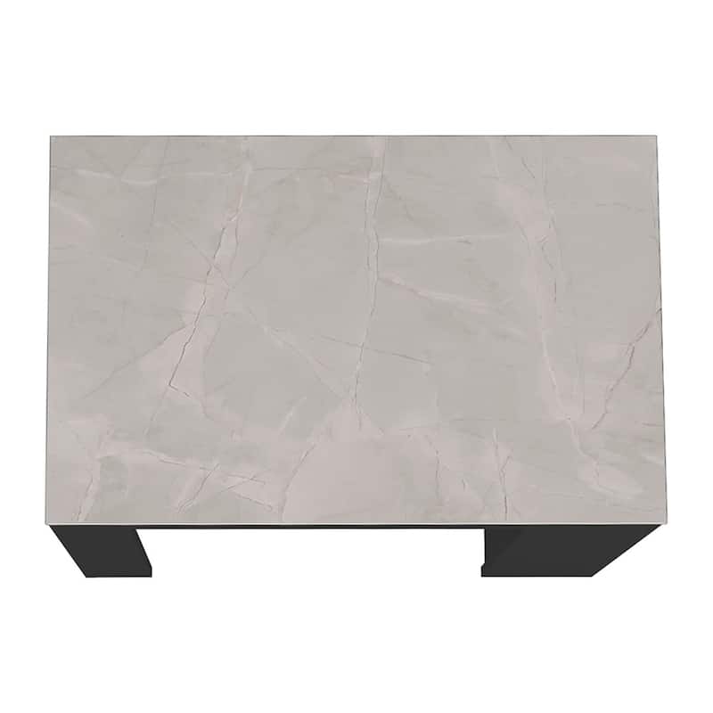 Kitchen Bar Table with Open Storage Shelves, Durable Construction, and Compact Design for Small Spaces and Dining Areas