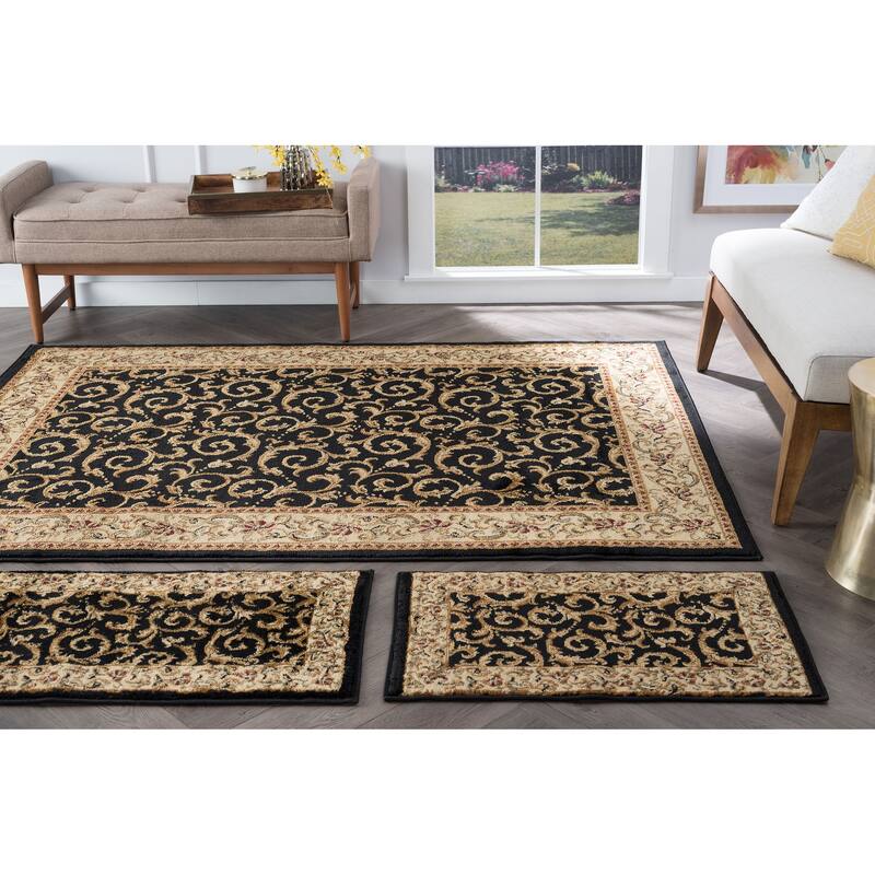 Rhythm Transitional Oriental Indoor Area Rug