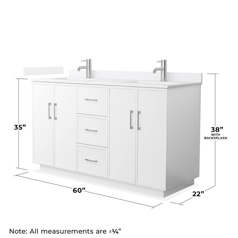 Wyndham Collection WCH7474-60D-QTZ-UNSMXX Elan TK 60" Free Standing