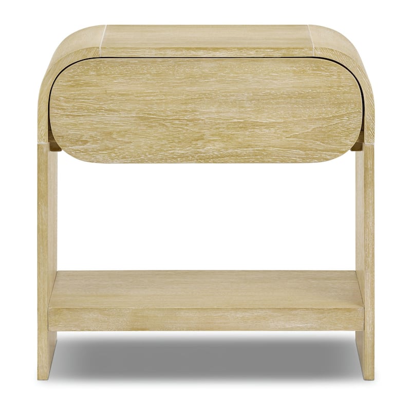 Poly & Bark Aledo Soft-Close Drawer Wood Nightstand - Natural
