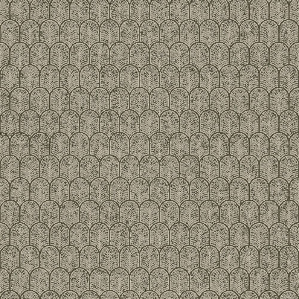 Galerie Wallcoverings Lustre Collection Geometric Arc Non-woven Shimmer Wallpaper Roll