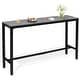 preview thumbnail 103 of 131, Crestlive Products Patio Outdoor Rectangle Bar Table Combinable Pub Table