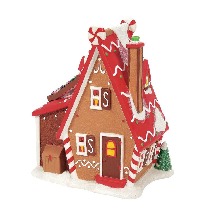 Department 56 North Pole Series Sprinkle Mill Lighted Building - 6013431