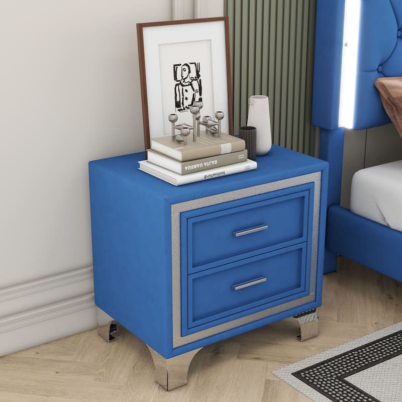 Velvet nightstand