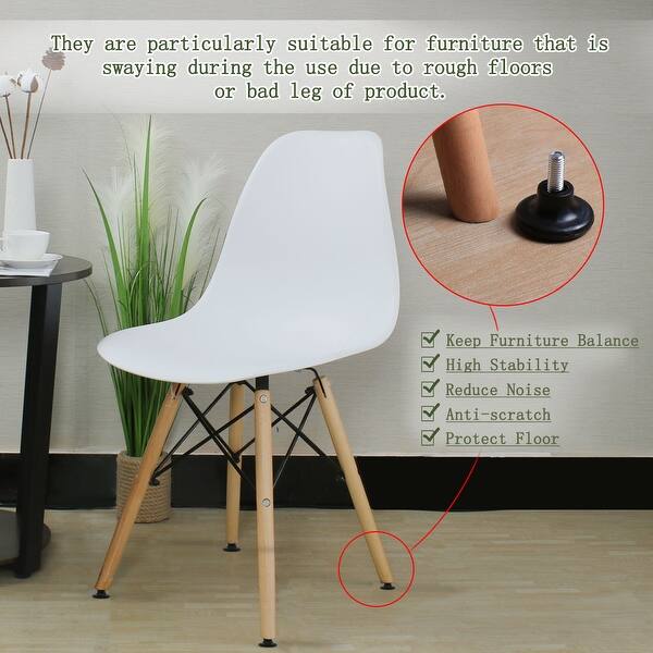 Leveling Foot Adjuster 20 Pcs M6 X 15mm Screw On Furniture Glide Leveling Foot Adjuster For Furniture Legs Amazon Com