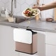 preview thumbnail 6 of 22, Slim Hanging Stainless Steel Trash Can, Lid with Charcoal Filter, Removable Inner Bucket, Under Sink Bin