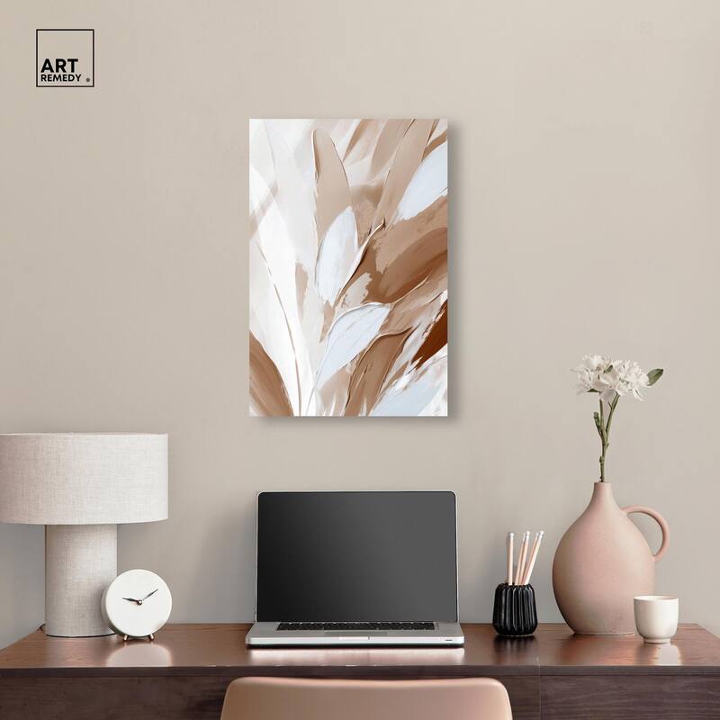 Fawn and Frost II Canvas by Art Remedy, Gallery Wrapped