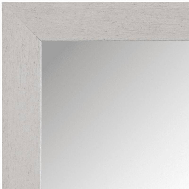 Frame My Mirror Nickel Framed Wall Mirror, LaRue Design