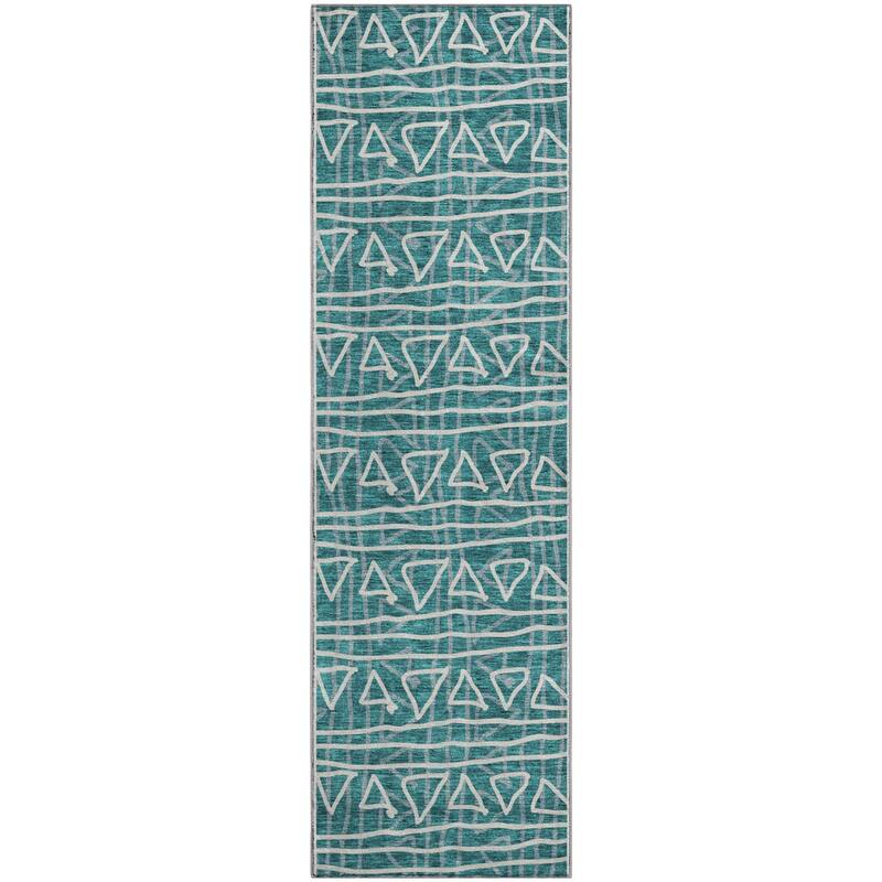 Premium Washable Super Soft Geo Mayfield Rug